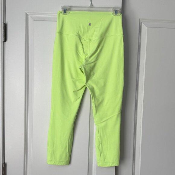 Lululemon Align High-Rise Crop 23" in Faded Zap Size 8 - Picture 4 of 9